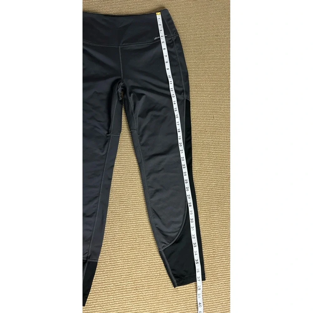 Eddie Bauer Women's‎ Pants Fleece Gray Leggings Size Large Lined